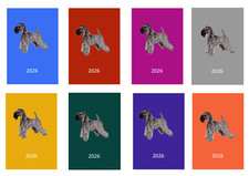Kerry Blue Terrier 2026 Diary
