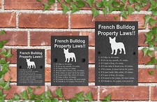 Property Laws Funny Dog Slate