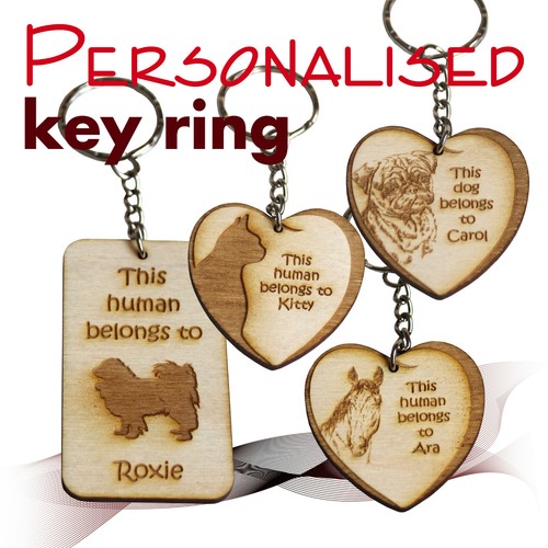 Personalised keyring this - personalised,