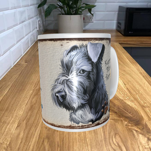 Kerry blue terrier 11oz coffee - kerry,